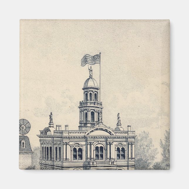 Gerichtsgebäude, Fresno Magnet (Vorne)