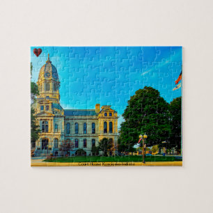 Gerichtsgebäude Kosciusko Indiana Puzzle