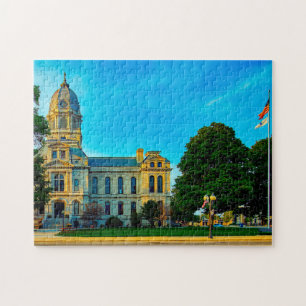 Gerichtsgebäude Kosciusko Indiana. Puzzle