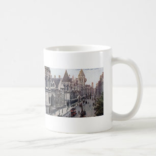 Gerichtsgebäude London England 1925 Vintage Tasse