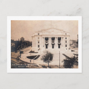 Gerichtsgebäude, Newark, New Jersey Vintage Postkarte