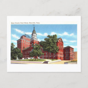 Gerichtsgebäude von Knox County in Knoxville, Tenn Postkarte