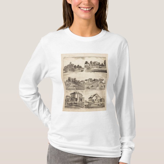 Gerichtsgebäude von Stillwater, Minnesota T-Shirt (Vorderseite)