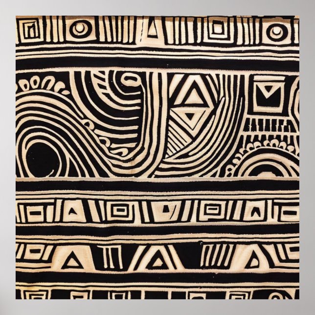 GERICHTSHAFRIKANISCHE POSTER (Vorne)