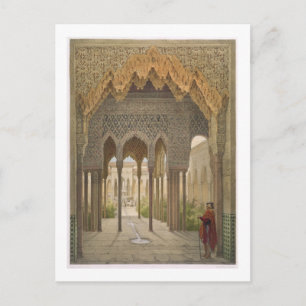 Gerichtshof der Löwen, Alhambra, Granada, 185 Postkarte