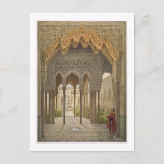Gerichtshof der Löwen, Alhambra, Granada, 185 Postkarte