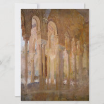 Gerichtshof der Löwen, Alhambra (von Henri Regnaul