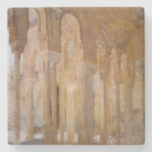 Gerichtshof der Löwen, Alhambra (von Henri Regnaul Steinuntersetzer
