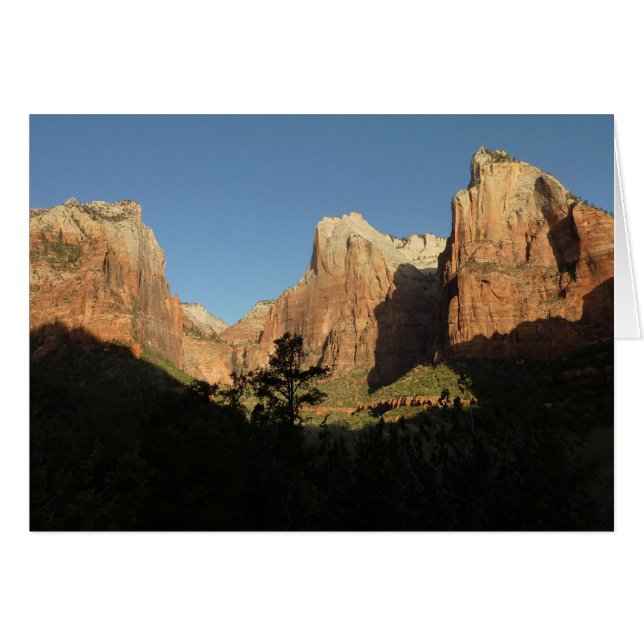 Gerichtshof der Patriarchen I im Zion-Nationalpark (Vorderseite (Horizontal))