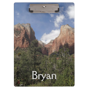 Gerichtshof der Patriarchen II im Zion-Nationalpar Klemmbrett