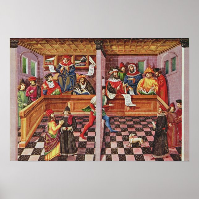 Gerichtshof für Wissenschaft Poster (Vorne)