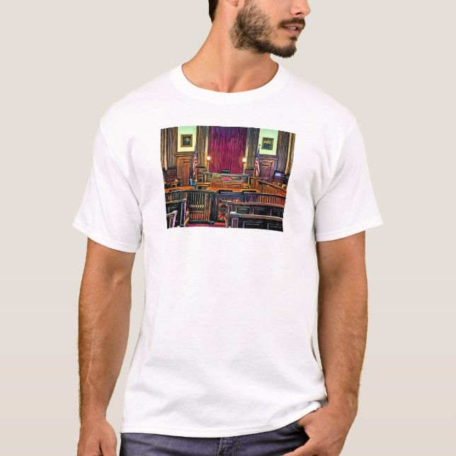 Gerichtssaal T-Shirt (Vorderseite)