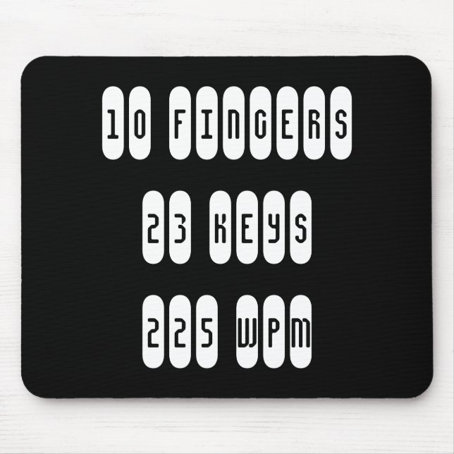 GerichtsschreiberMausunterlage Mousepad (Vorne)