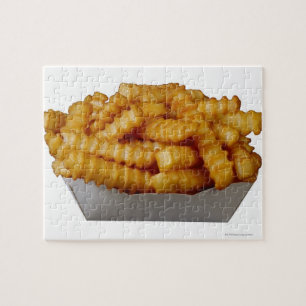 Geriffelte Pommes-Frites Puzzle