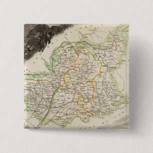 Geringe Alpen Button