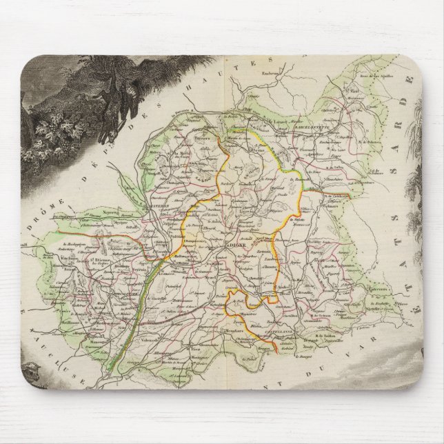 Geringe Alpen Mousepad (Vorne)