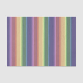 Geringe Regenbogenstreifen Seidenpapier