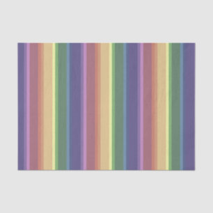 Geringe Regenbogenstreifen Seidenpapier