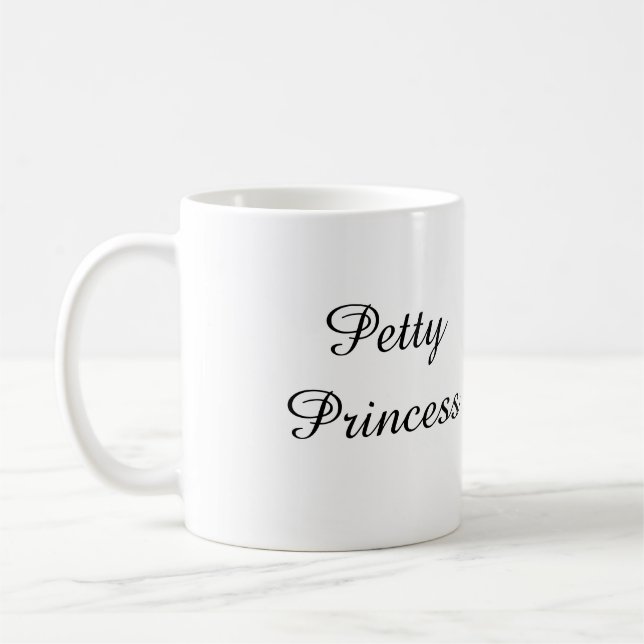 Geringfügige Prinzessin Coffee Mug Tasse (Links)