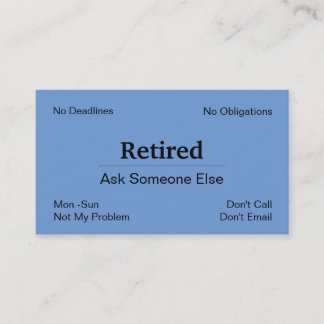 Geringschätzung der Rentabilitätsschwelle Visitenkarte