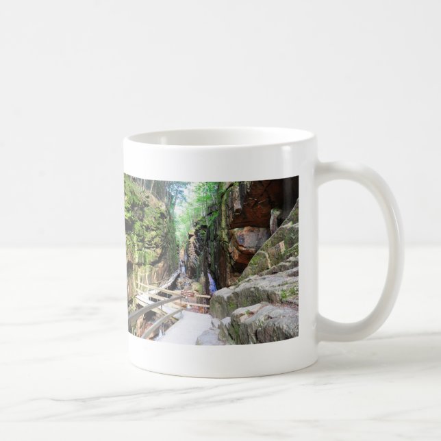 Gerinne-Schlucht-New Hampshire Tasse (Rechts)
