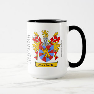 Gerlach Familien-Wappen Tasse