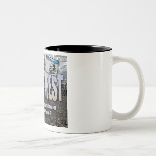 Gerlachfest Zweifarbige Tasse (Rechts)