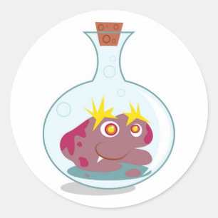 Germ Runder Aufkleber