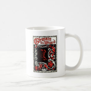 Germain der Zauberer Vintage Zauberer Werbung Tasse