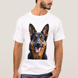 Germam Schäfer Dog Pet Eigentümer Geschenk Memoria T-Shirt