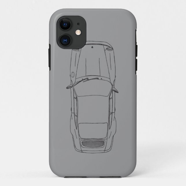 German air cooled glory iPhone 5 cover (Rückseite)