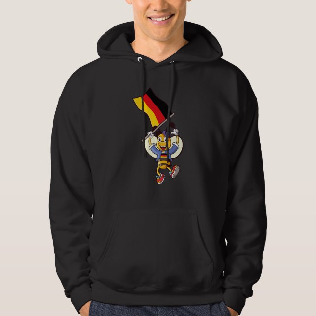 German Bee Germany Fan Hoodie (Vorderseite)