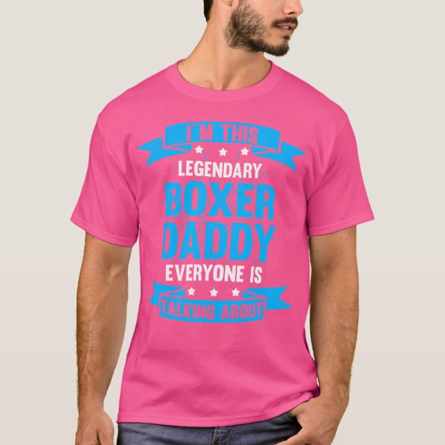 German Boxer Vater T-Shirt (Vorderseite)