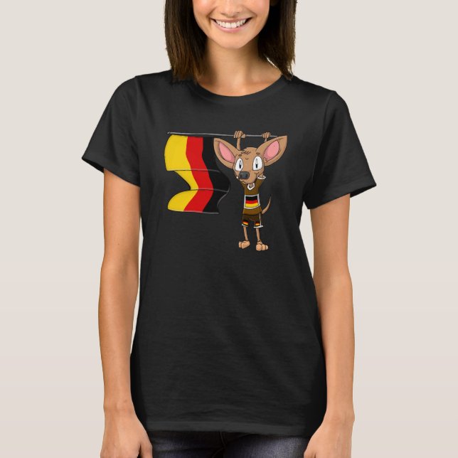 German Chihuahua T-Shirt (Vorderseite)