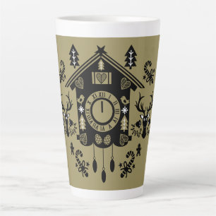 German Cucko Clock Weihnachten Milchtasse