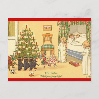 GERMAN DEUTSCH CHRISTMAS CARD FEIERTAGSPOSTKARTE