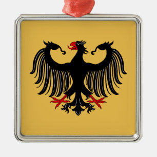 German Eagle Ornament Aus Metall