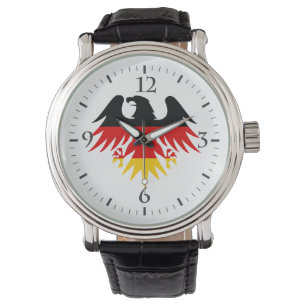 German Eagle Wappen Armbanduhr