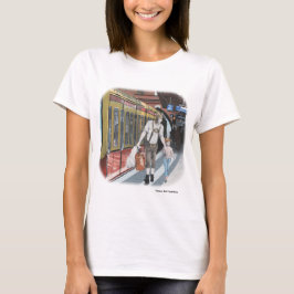 German Elf Family Shopping Trip Fantasy T - Shirt