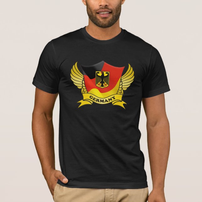 German Flag Emblem T-Shirt (Vorderseite)