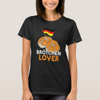 German Flag  German Roots Brötchen  Deutschland T-Shirt