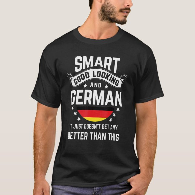 German Flag Native Pride  Germany German Roots T-Shirt (Vorderseite)