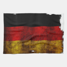 German Flag - Vintage Geschirrtuch