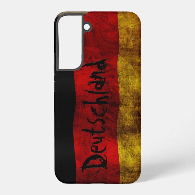 German Flag - Vintage Samsung Galaxy Hülle (Rückseite)