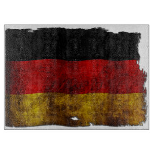 German Flag - Vintage Schneidebrett