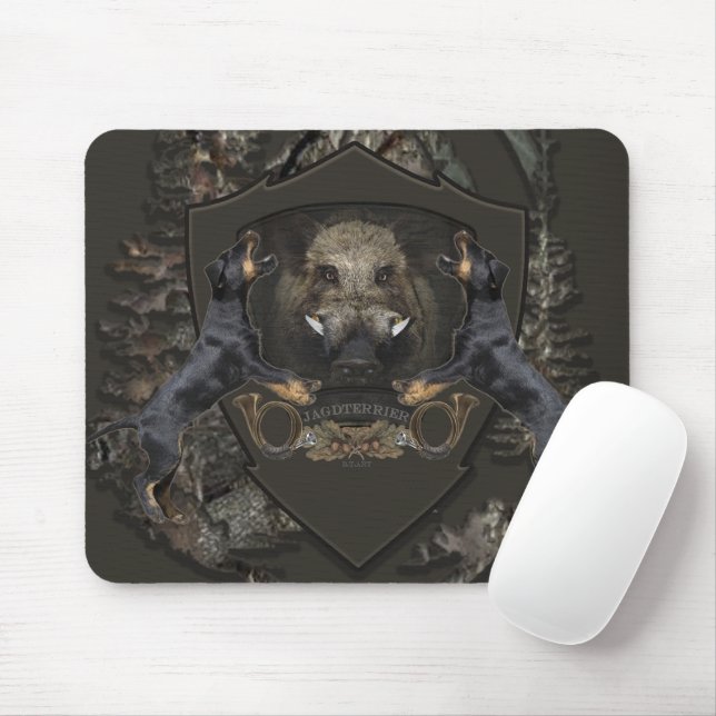 German Hunting Terrier (Jagdterre) Mousepad (Mit Mouse)