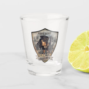 German Hunting Terrier (Jagdterre) Schnapsglas