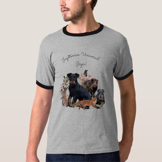 German Hunting Terrier (Jagdterre) T-Shirt (Vorderseite)