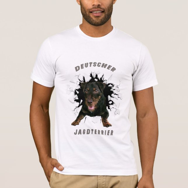 German Hunting Terrier (Jagdterre) T-Shirt (Vorderseite)