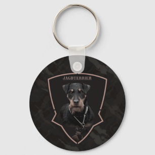 German Hunting Terrier (Jagdterrier) T - Shirt Tru Schlüsselanhänger